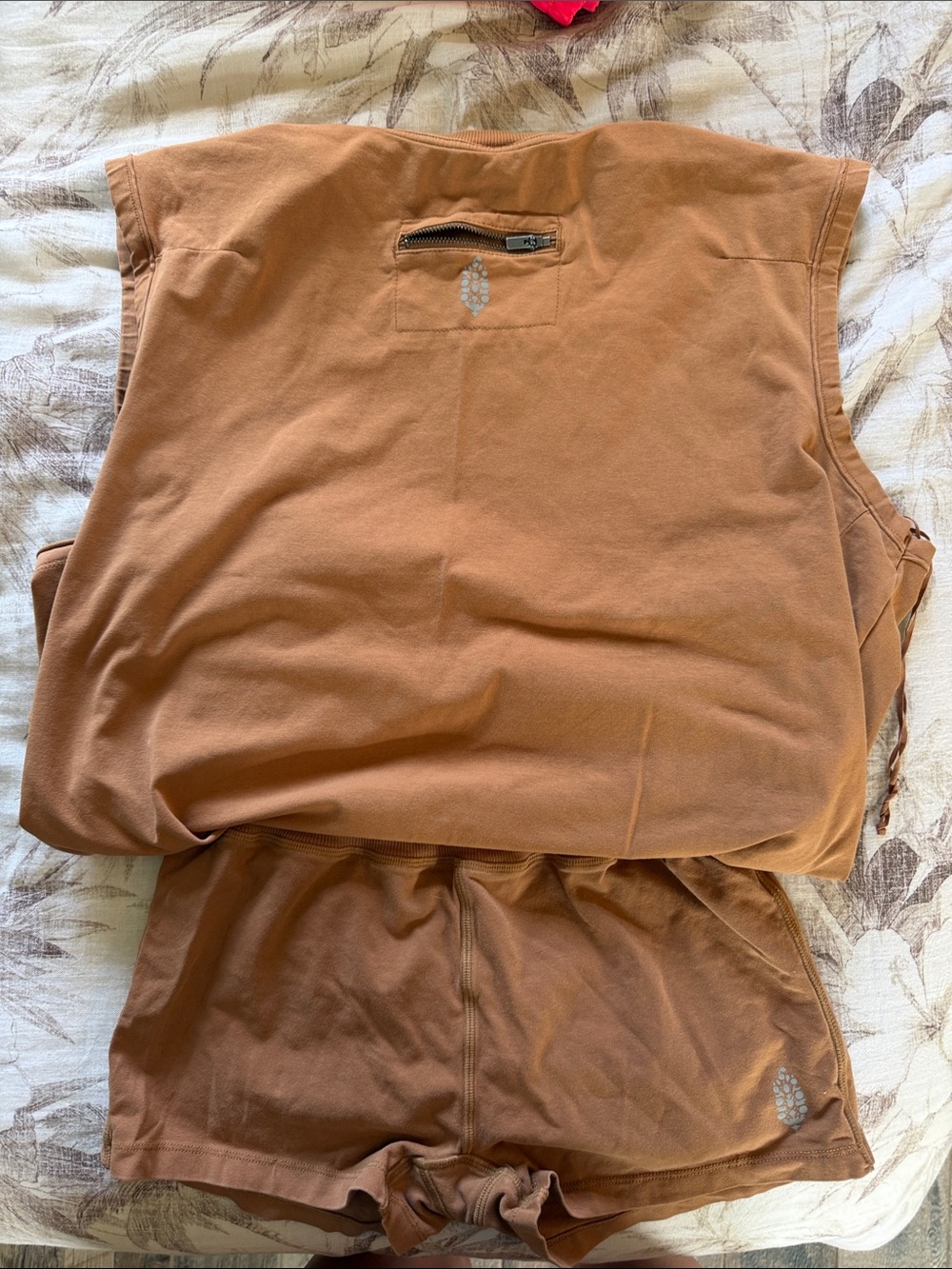 Free People Women's Lounge Set in Warm Brown